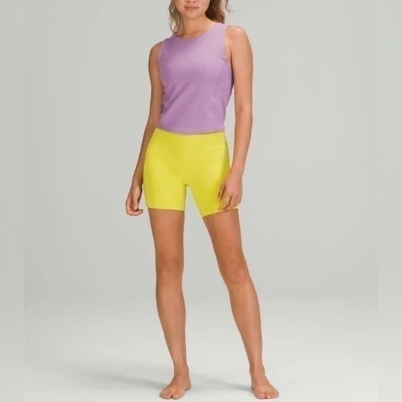 NWT Lululemon Nulu Twist-Back Yoga Tank Top *Light Support Wisteria Purple - Picture 2 of 13